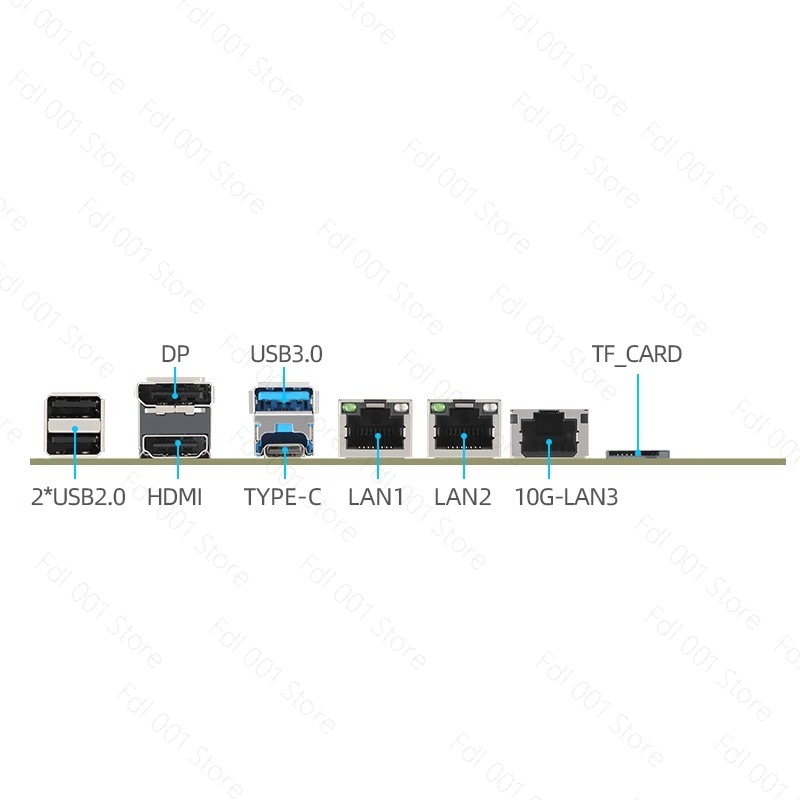 Anakart Çift 2.5G 10G SFP NAS  - Mini Itx Dual 2.5G Nas Motherboard incelemesi ve fiyatı